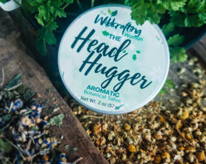 Head Hugger – Aromatic Botanical Temple & Tension Salve